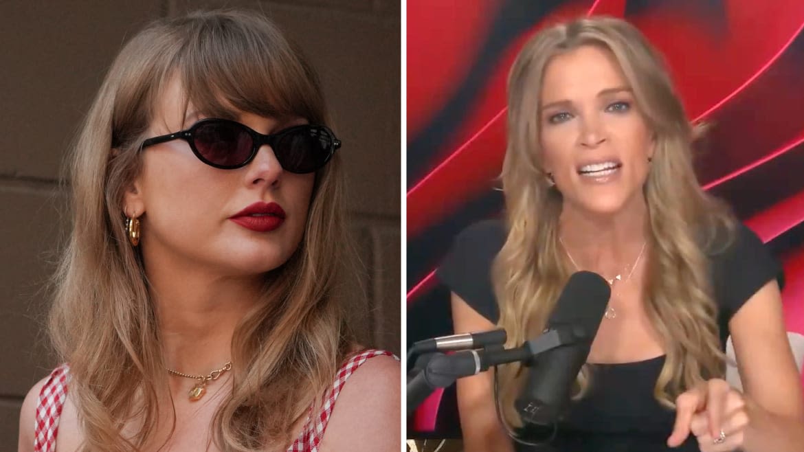 Megyn Kelly Leads MAGA Meltdown Over Taylor Swift Endorsement