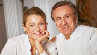 Blake Lively rolls up her sleeves to cook up a storm