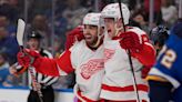 Fabbri and Raymond score in 3rd period as Red Wings beat Blues