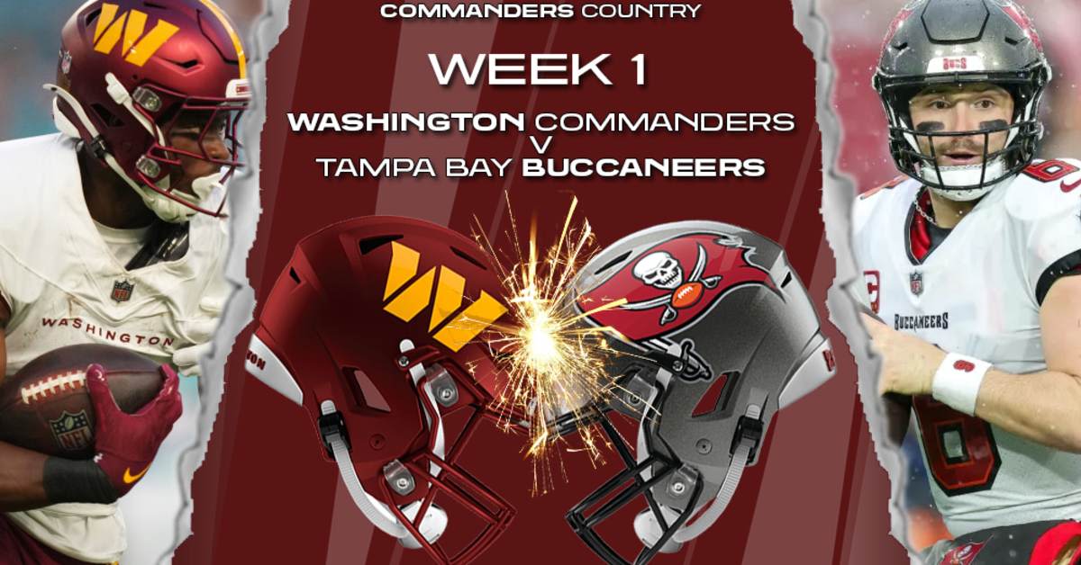 Commanders vs. Bucs - Week 1 Preview; Upset Brewing?