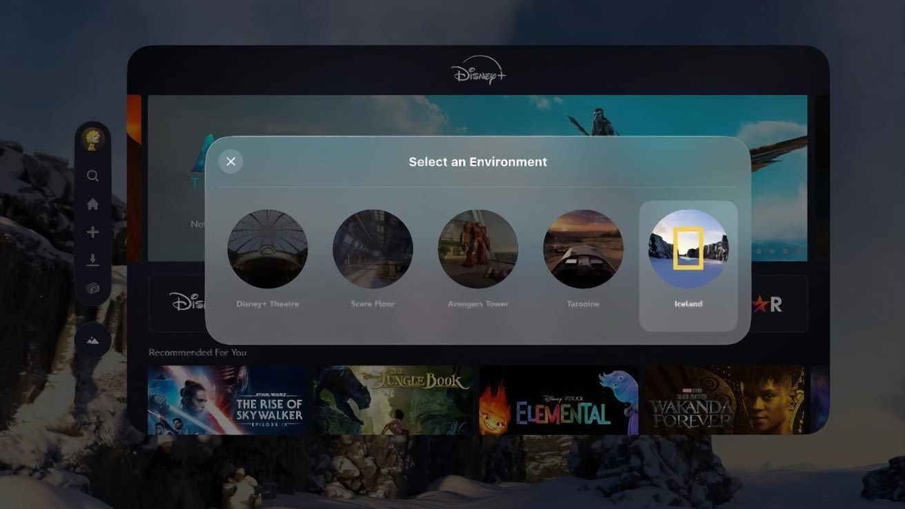 Disney+ adds Iceland immersive environment to Apple Vision Pro - Apple Vision Pro Discussions on AppleInsider Forums