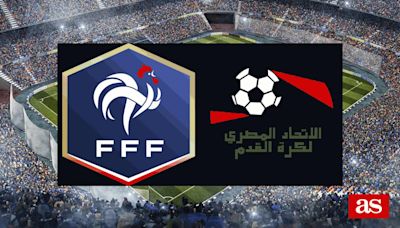 Francia vs Egipto: estadísticas previas y datos en directo | Fútbol - Juegos Olímpicos París 2024