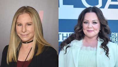 Barbra Streisand issues response after asking Melissa McCarthy if she’s on Ozempic