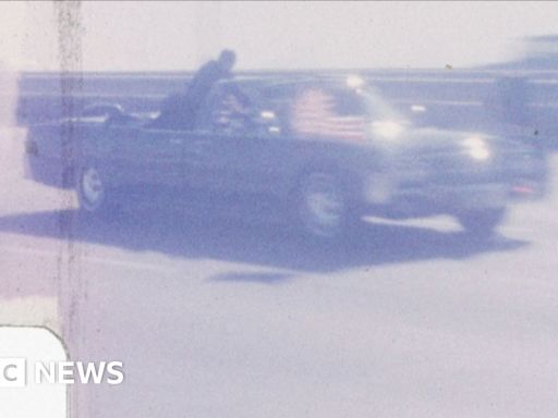 Watch: Unseen video shows moments after JFK assassination