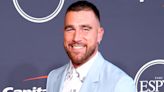 Travis Kelce Shows Off His Dance Moves During Charity Event With Women in Pink Cowboy Hats