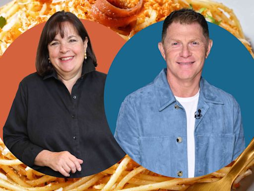 Bobby Flay Taught Ina Garten His Go-To Easy Pasta, and We’ll Be Making It on Repeat