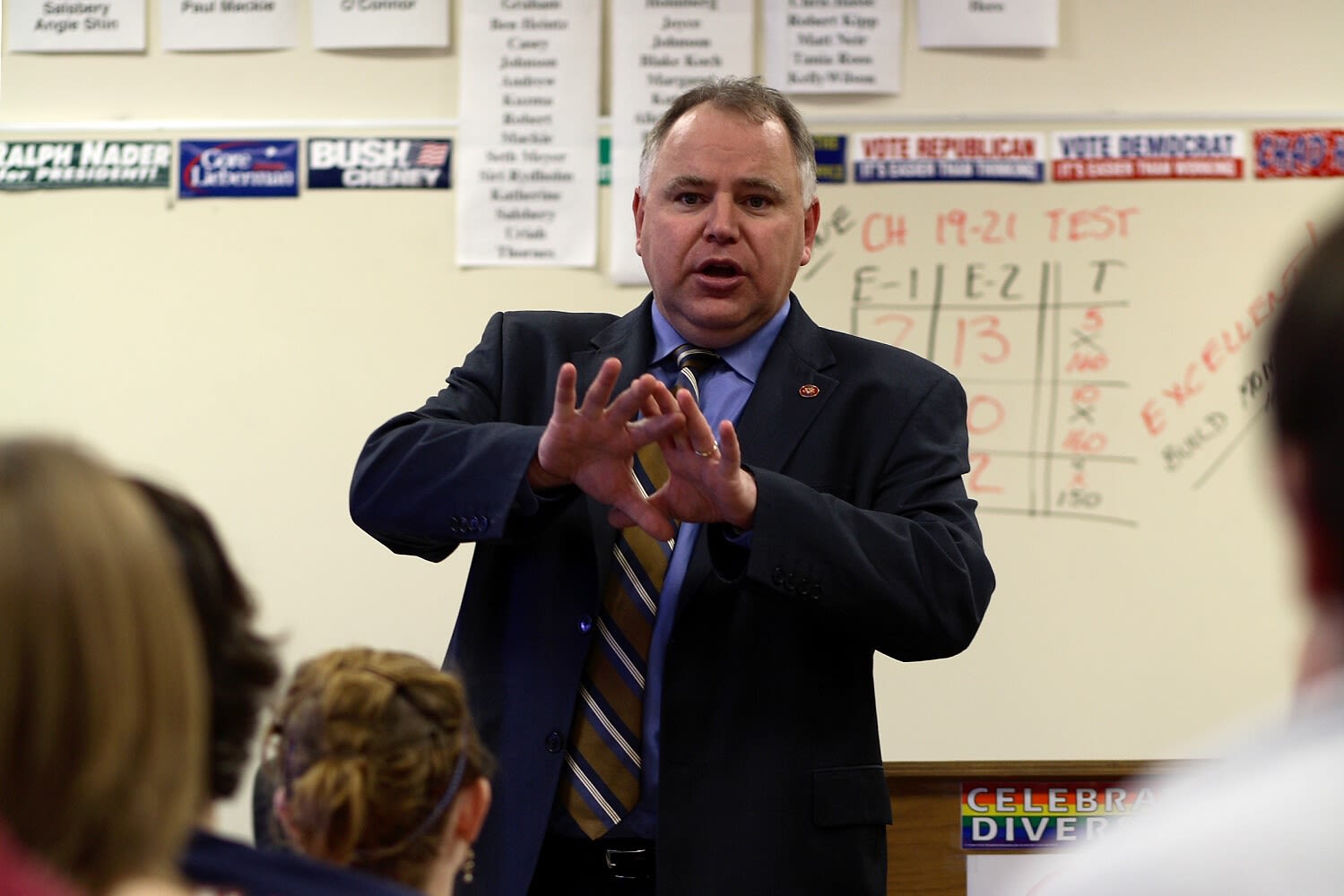 Could Tim Walz go from teaching history to being part of it?