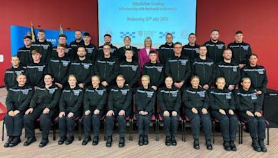 First officers trained 'in house' sworn in