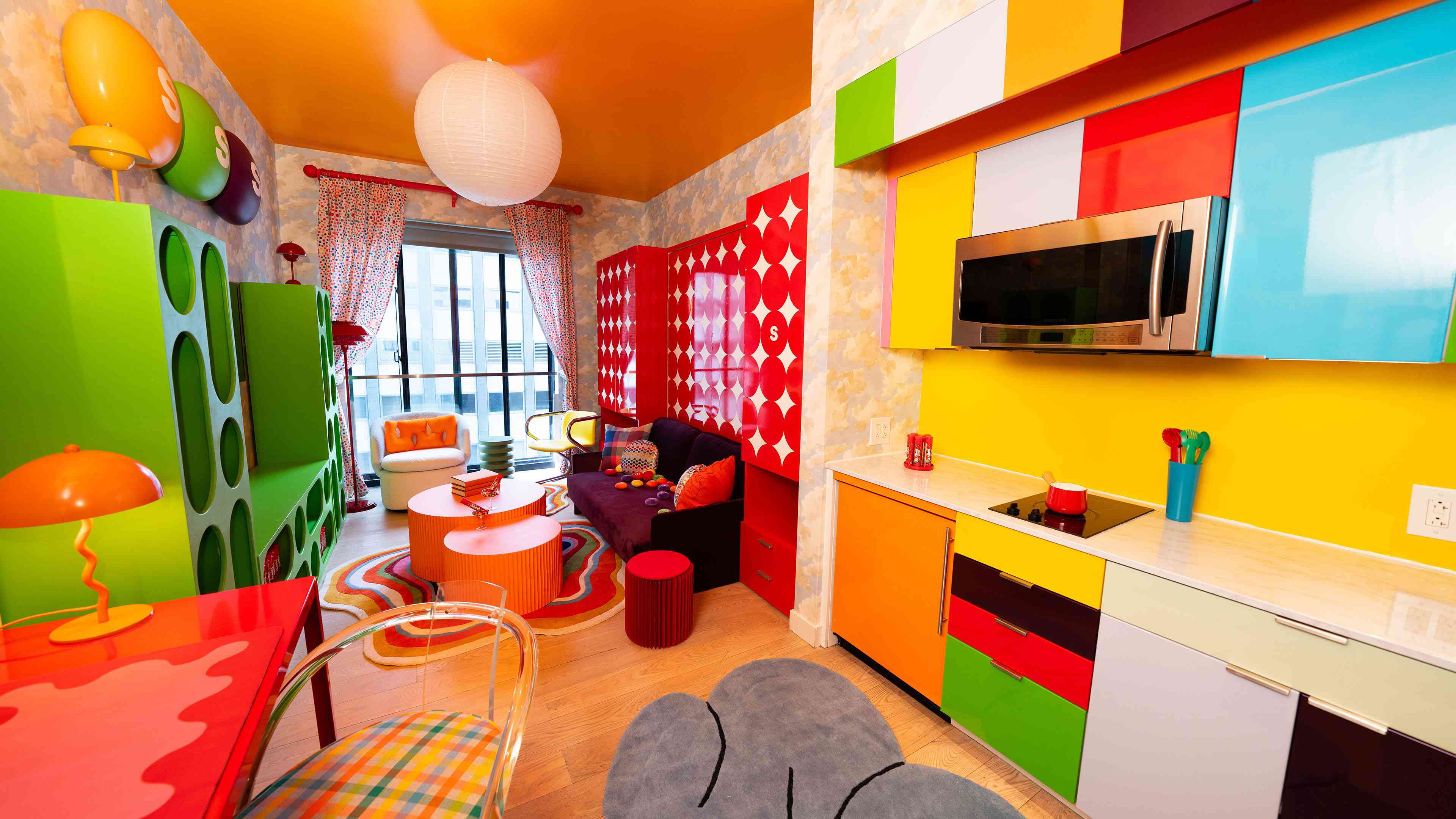 Skittles Is Giving Fans the Chance to Live in This Colorful Micro-Apartment Rent-Free for a Year