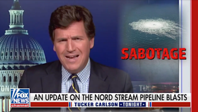 Tucker Carlson Insists Putin’s Not to Blame for Pipeline Explosions, Hours After Colleague Tweets Russia ‘Likely Culprit’