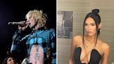 Machine Gun Kelly dedicated a song to 'the ladies' at his pre-Super Bowl show as Megan Fox hinted at their split on Instagram