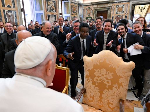 Why Pope Francis invited Stephen Colbert, Chris Rock and Whoopi Goldberg to the Vatican