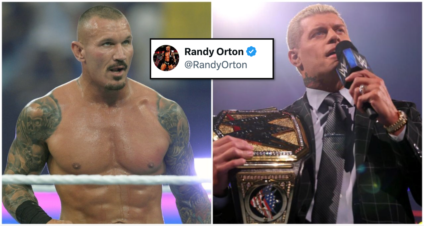 Randy Orton has shared his 2011 tweet about Cody Rhodes - it looks very interesting now