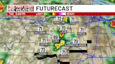 Scattered storms through tonight, then turning more comfortable
