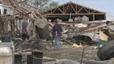 Community helps clean up Waverly home blasted by tornado