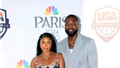 Dwyane Wade shares the 'feedback' Gabrielle Union texts him as he calls Team USA basketball games