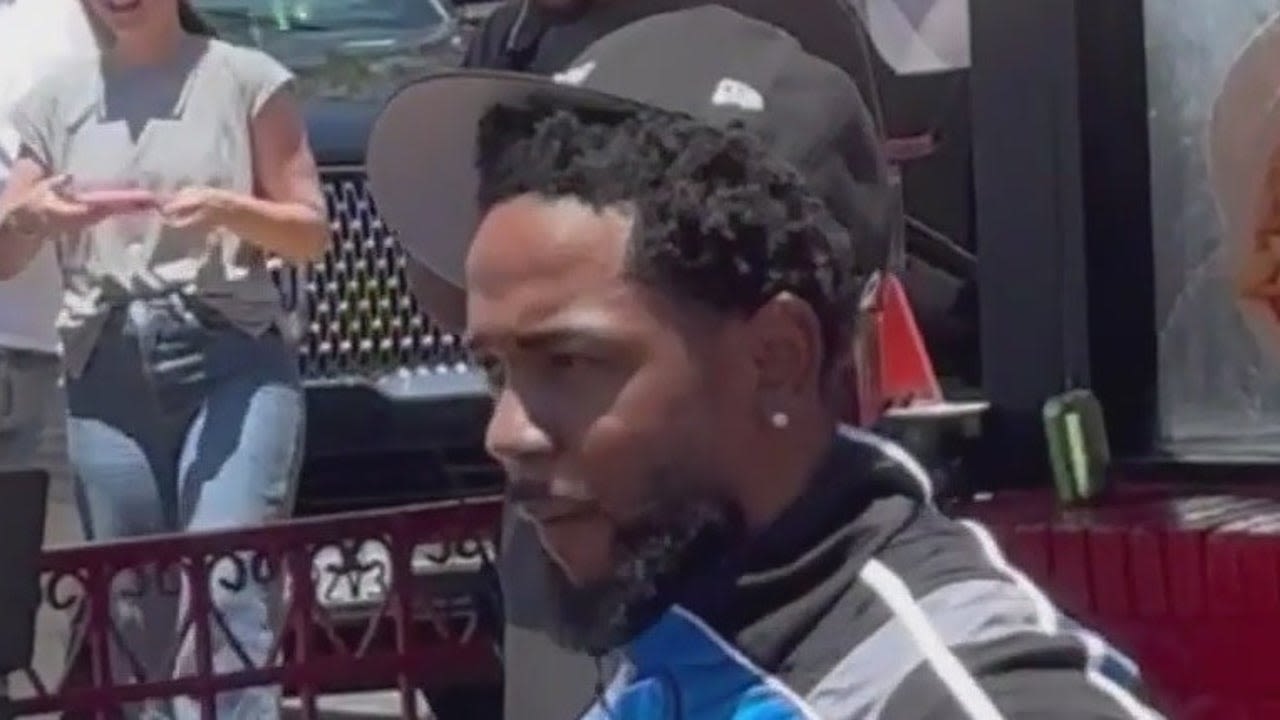 Kendrick Lamar's shoots 'Not Like Us' music video in Compton