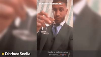 El simpático vídeo de Sergio Ramos en la Feria de Abril: "'Watanericonsu'"