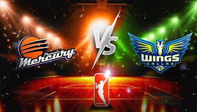 Mercury vs. Wings WNBA prediction, odds, pick - 7/3/2024