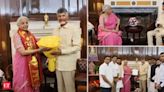 Budget: Chandrababu Naidu meets FM Nirmala Sitharaman, seeks financial aid for debt-ridden Andhra Pradesh