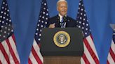 Biden defiende su idoneidad para la reelección mientras comete un nuevo error al confundir a Harris con Trump