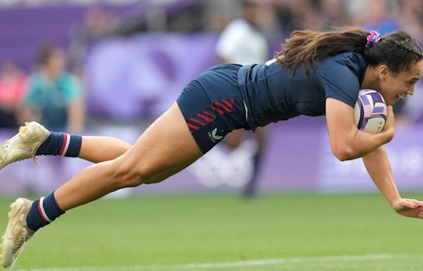 Wild ending to US women's rugby team bronze-medal match