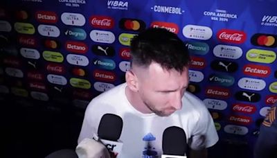 Messi destaca el espíritu competitivo tras el boleto a la final de Copa América - MARCA USA