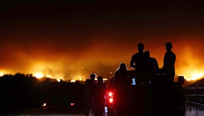 'Extreme' night conditions fuel Lake Fire as crews dig in for long haul