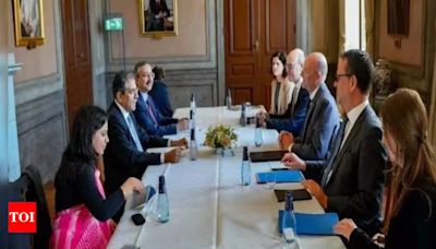 India and Sweden advance cooperation in innovation, sustainability & investment | India News - Times of India