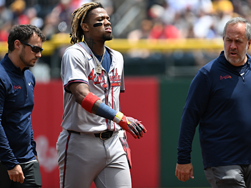 Braves' Ronald Acuña Jr. to miss rest of season with torn ACL; Reigning NL MVP injured knee running the bases