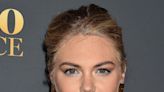 Kate Upton Stuns Fans In A Cobalt Asymmetrical Wrap Dress On Instagram