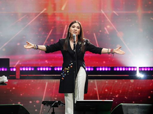 Ana Gabriel se reencontró anoche con el público porteño: “No sé si podré volver, pero esta no es la gira de despedida”