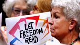 Library supporters upset by board pulling 4 books say they're 'fighting against censorship'