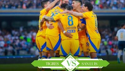 Tigres vs San Luis: Dónde ver HOY EN VIVO el partido de la J7 del Apertura 2024, Liga MX, canales, horario