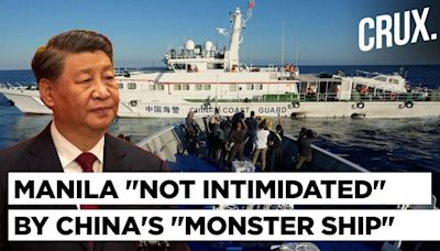 China's "Monster Ship" Anchors "800 Yards" From Philippines Vessel, Manila "Won't Be Intimidated" - News18