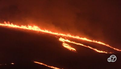 Flynn Fire: Forward progress stopped on 500-acre wildfire burning at Altamont Pass near Livermore