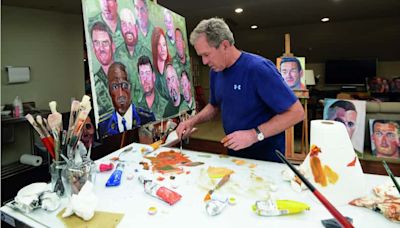 Former President George W. Bush’s portraits of veterans are heading to Disney World