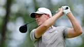 Despite brace, Ludvig Åberg not thinking about knee at PGA Championship