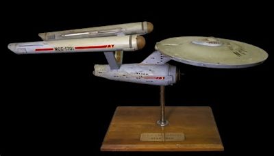 Long-lost first model of the USS Enterprise from ‘Star Trek’ boldly goes home after twisting voyage