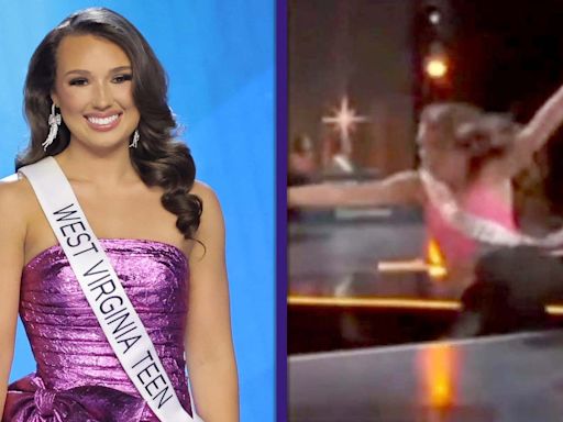 Watch Miss Teen USA Contestant Fall Off Stage During Live Ceremony