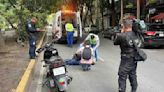 Hombre de 60 años es atropellado por un conductor de motoneta en Hipódromo Condesa