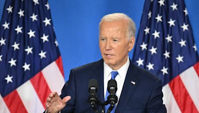 Was Joe Biden using a teleprompter? How Thursday's press conference was formatted