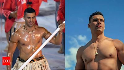 Who was Pita Taufatofua, the shirtless Olympic flag bearer and how did he become an internet sensation? - Times of India