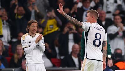 Real Madrid pair Luka Modric and Toni Kroos set INCREDIBLE Champions League mark