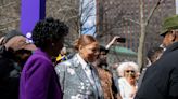 Newark native Queen Latifah gives a voice to Harriet Tubman monument in city park