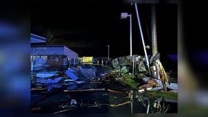 Storms damage buildings, trees in Ohio