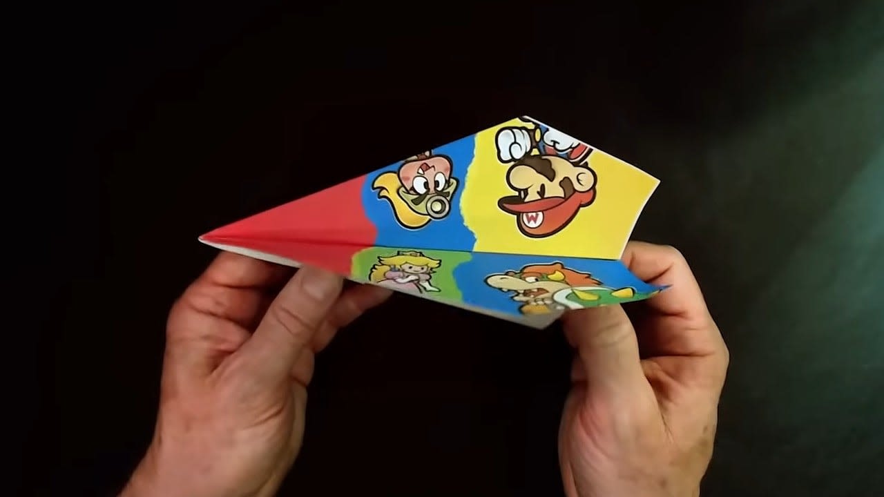 Nintendo Celebrates Paper Mario: The Thousand-Year Door With A Free Paper Airplane