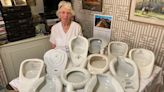 Woman collects 163 bedpans over 40 years