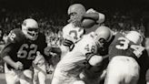 The late, legendary Jim Brown had big numbers vs. Cardinals