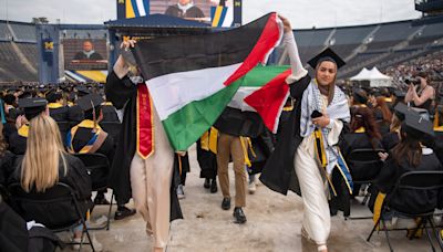 UM 2024 spring commencement interrupted by pro-Palestinian protest